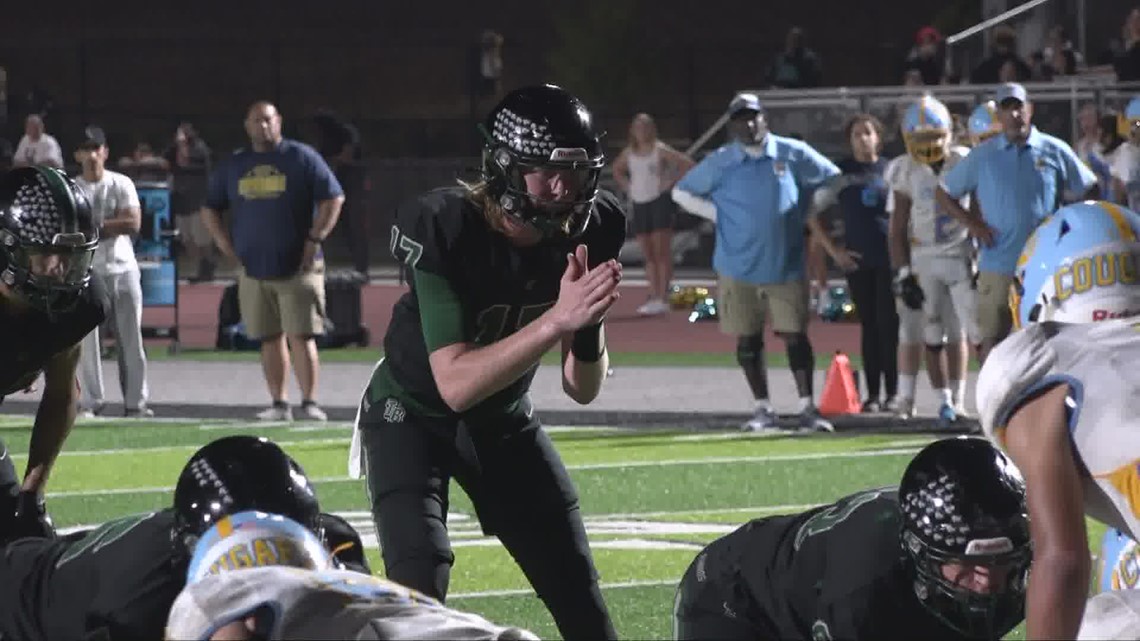Lincoln's Ragging Rhinos take on Hughson Huskies in high school