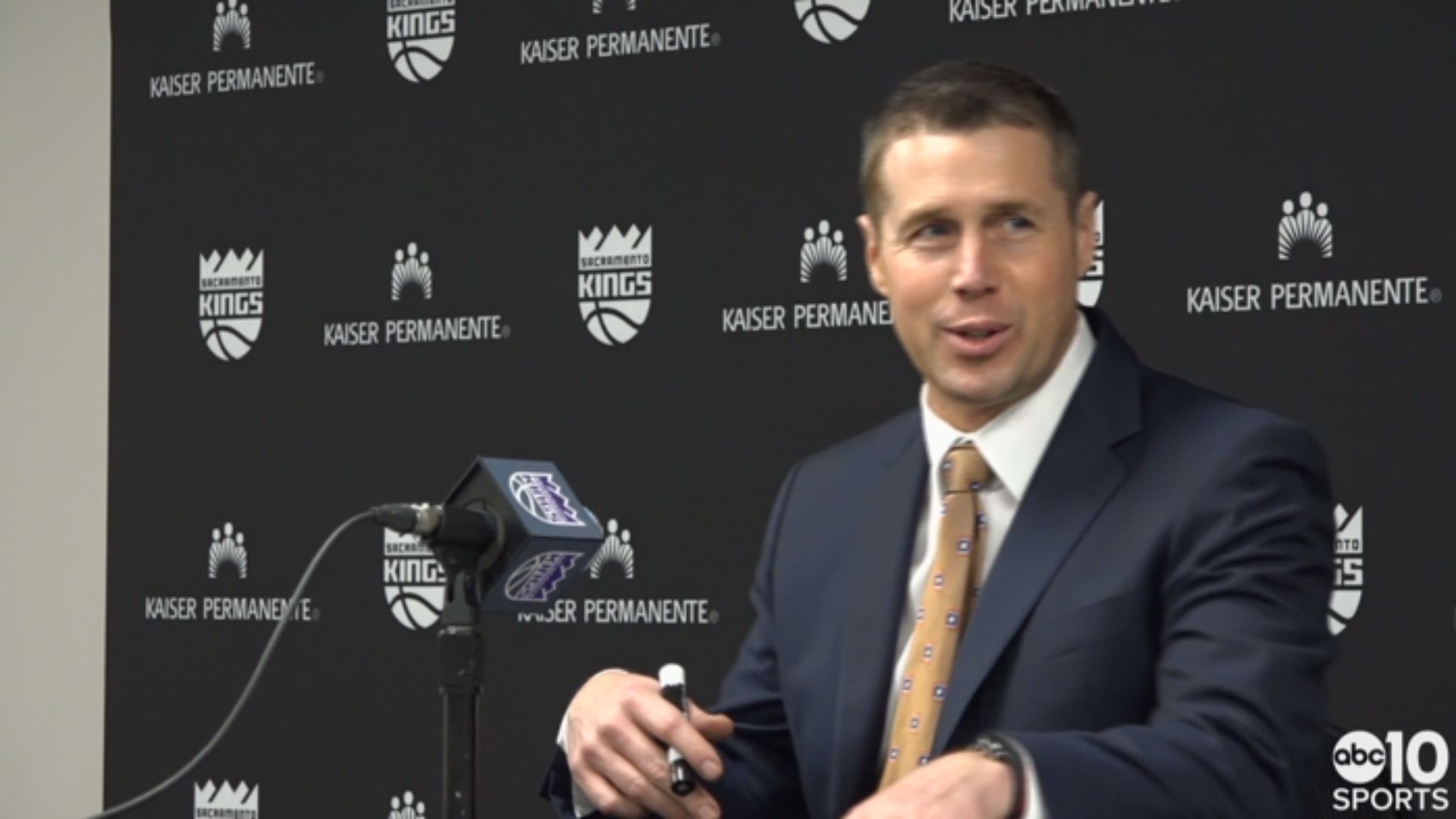 Kings head coach Dave Joerger praises his team's effort in Monday's victory at home over the Portland Trail Blazers, avenging the overtime loss to them a little more than two weeks ago, and looks ahead to the long road trip.