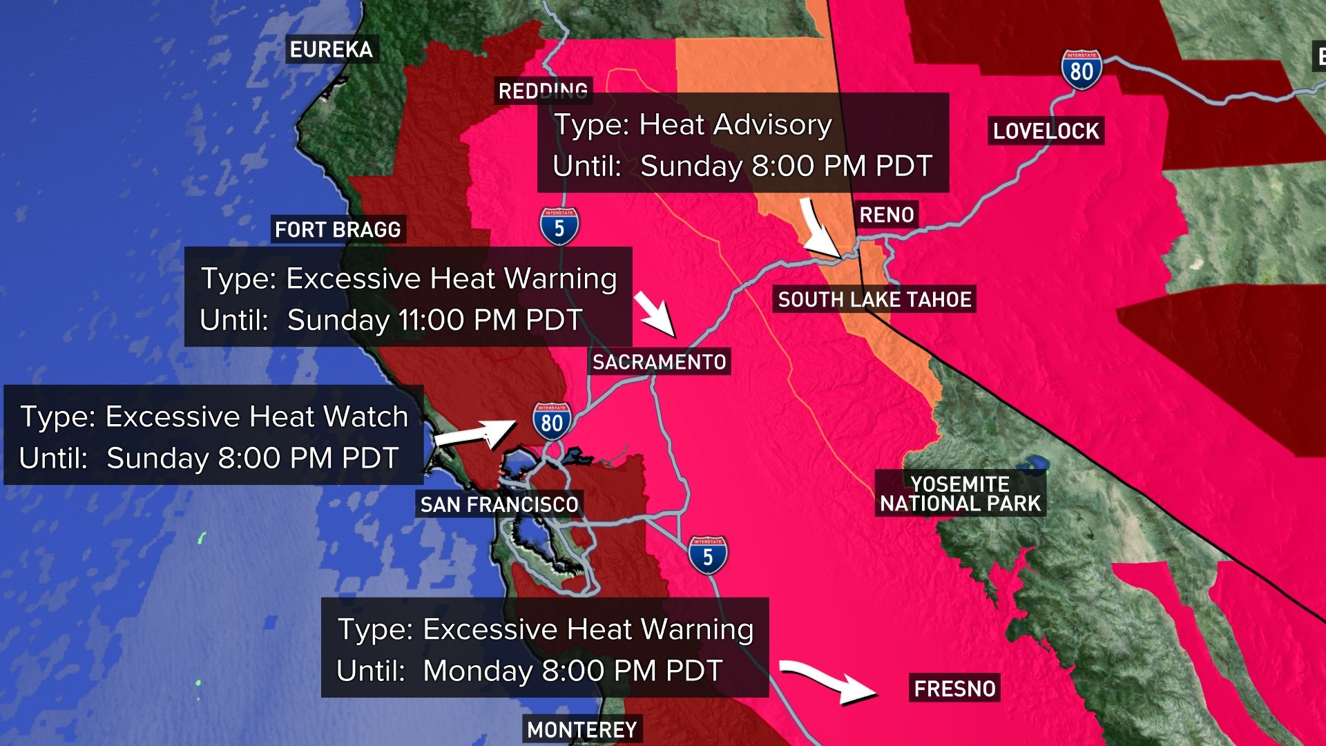 Dangerous heat could break records this weekend in California | abc10.com