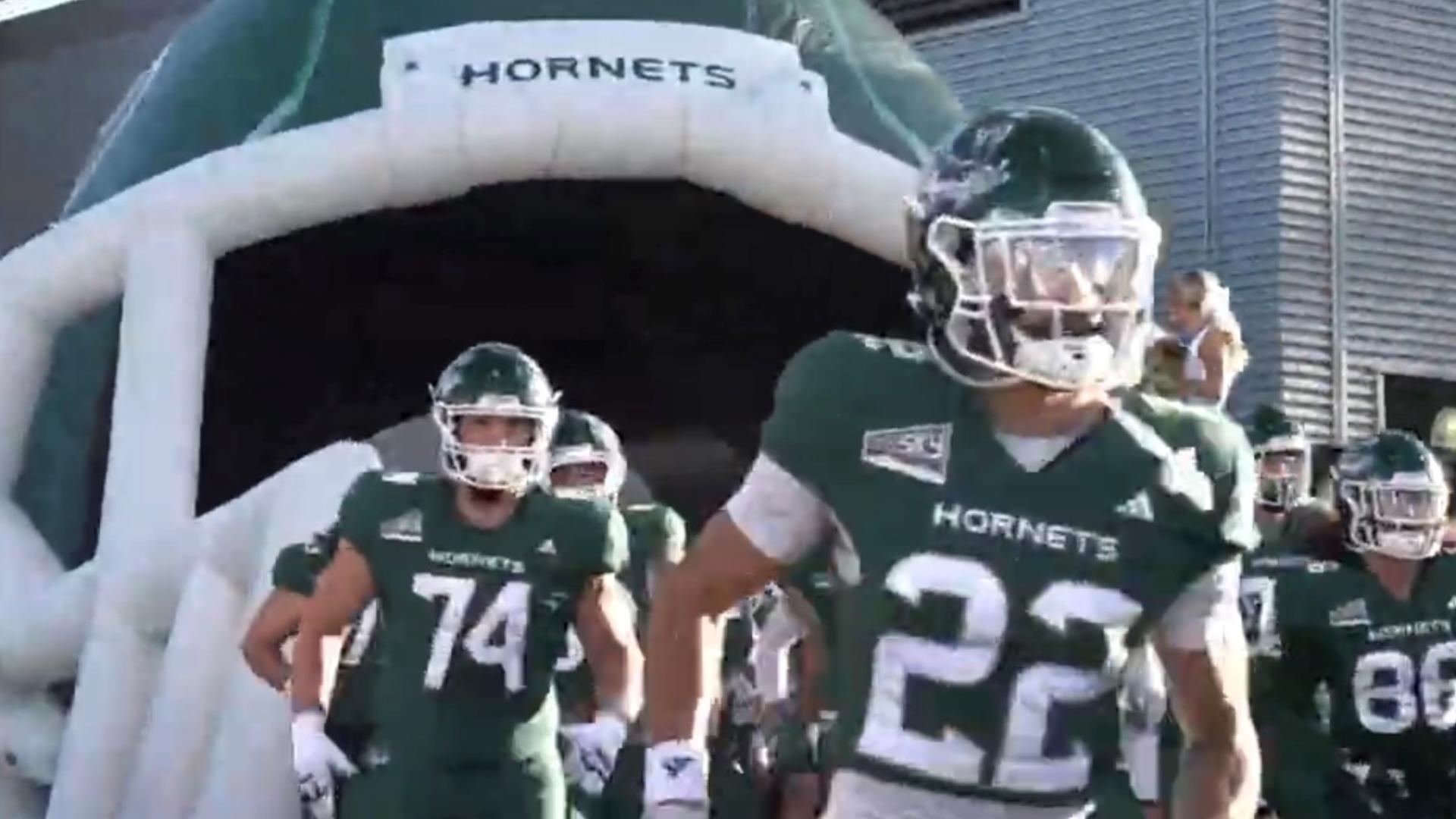 The Sacramento State Hornets football team defeated Nicholls State 34-7 in their home opener on Saturday.