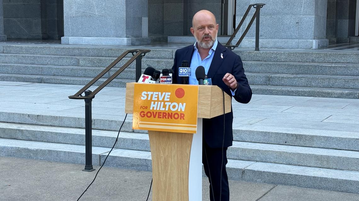 Hilton stops just short of declaring victory, Becerra eyes 2nd-place finish, Steyer not giving up