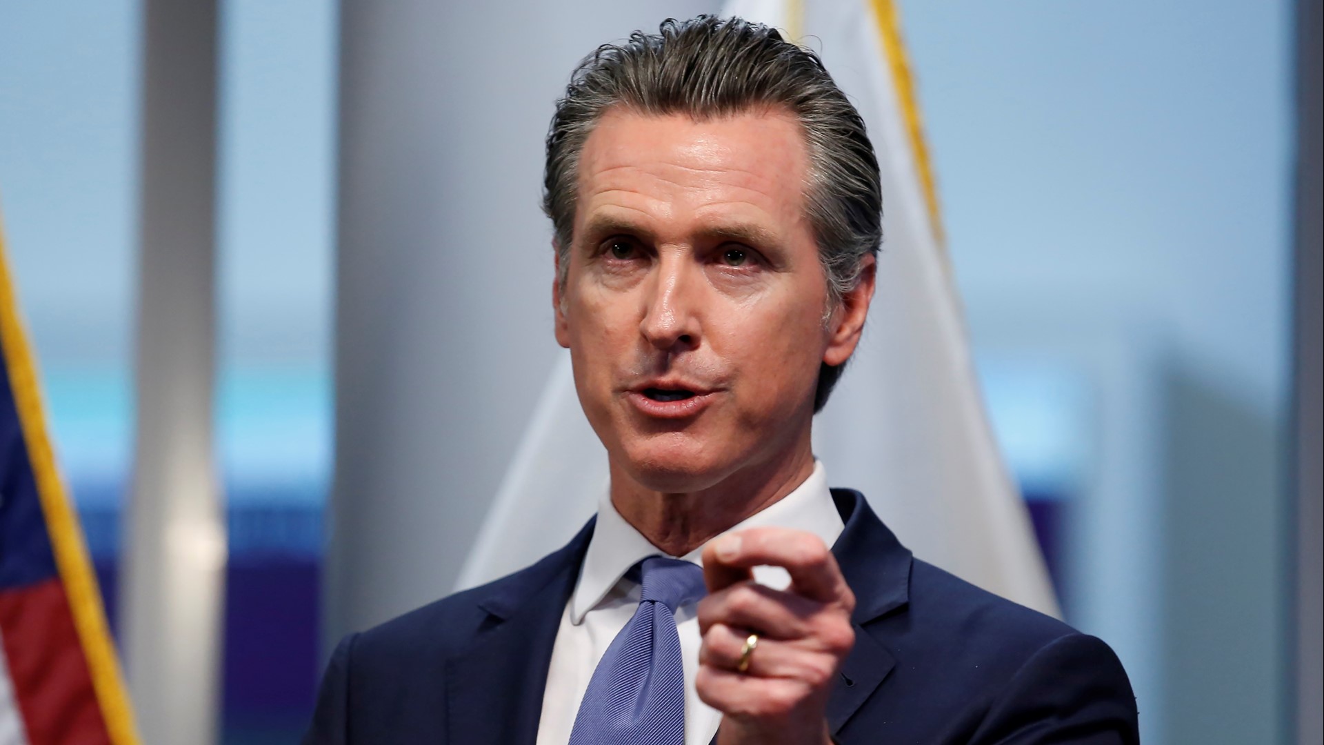 Governor Gavin Newsom mentions that banks are giving mortgage waivers, unemployment benefits are going up for Californians affected by coronavirus (COVID-19).