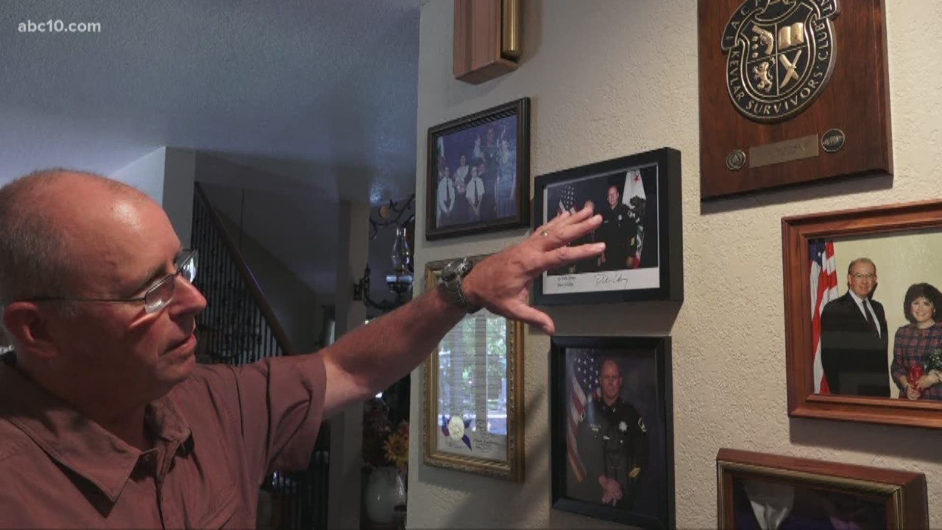 A retired Sacramento County Sheriff's Department captain is mourning the death of Deputy Mark Stasyuk. He also discussed a near death experience he faced before retiring. 