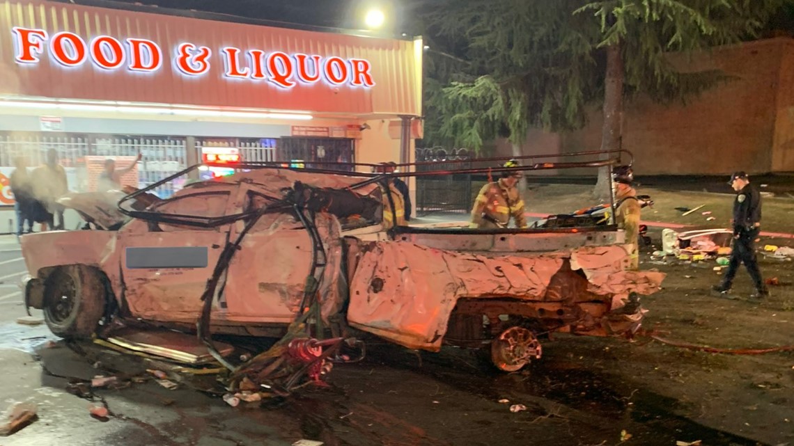 1 person injured in singlevehicle crash in Carmichael