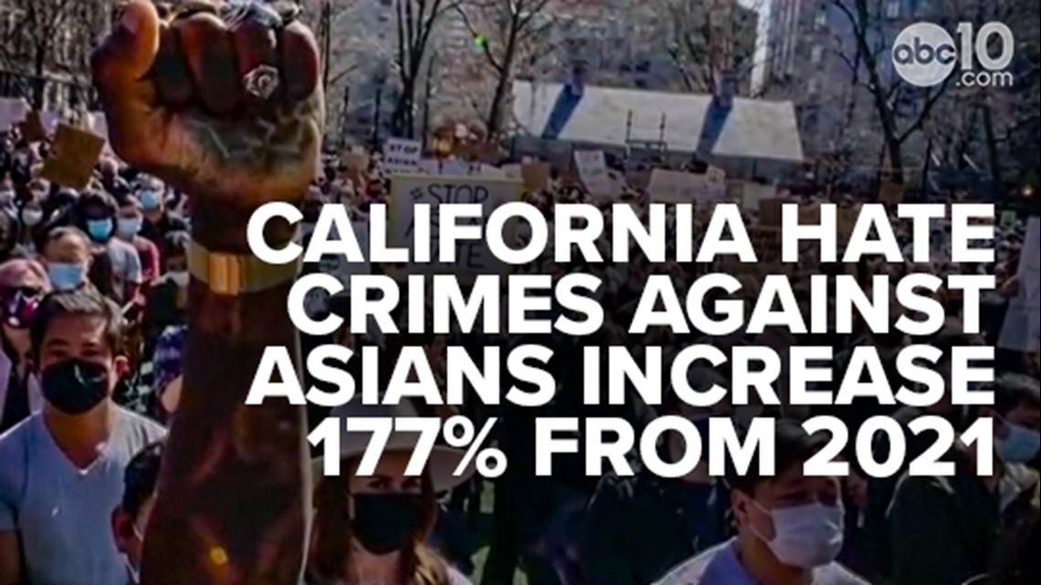 California Hate Crimes Against People Of Color Increase 33% From 2021 ...