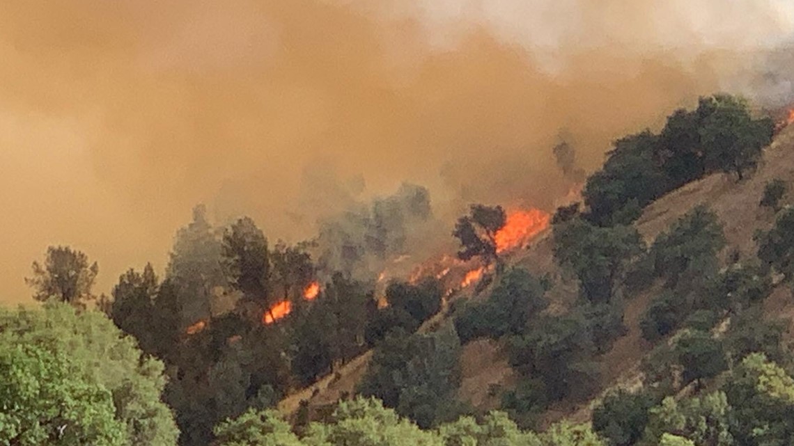 Electra Fire in Amador County: 60 to 80 trapped in PG&E plant - Vimarsana News