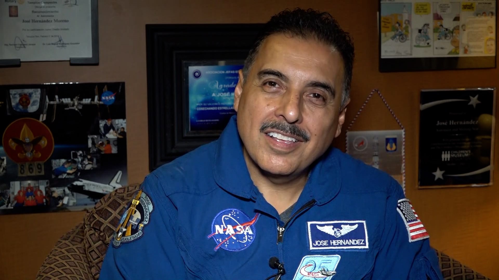Stockton astronaut José Hernández speaks about movie his life | Extended Interview