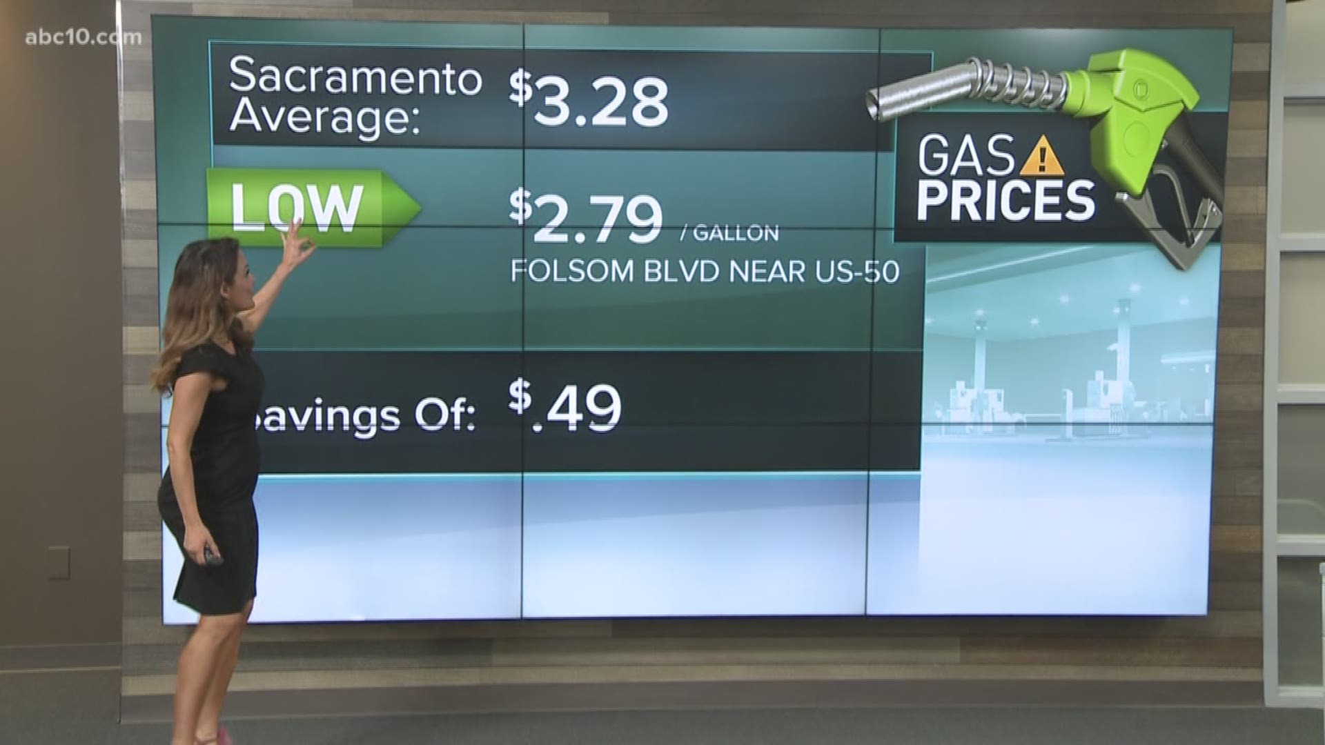 In today's Begley's Bargains, Brittany shows where drivers can find some big savings at the gas pump, including a gas station on Folsom Blvd. at just $2.79!