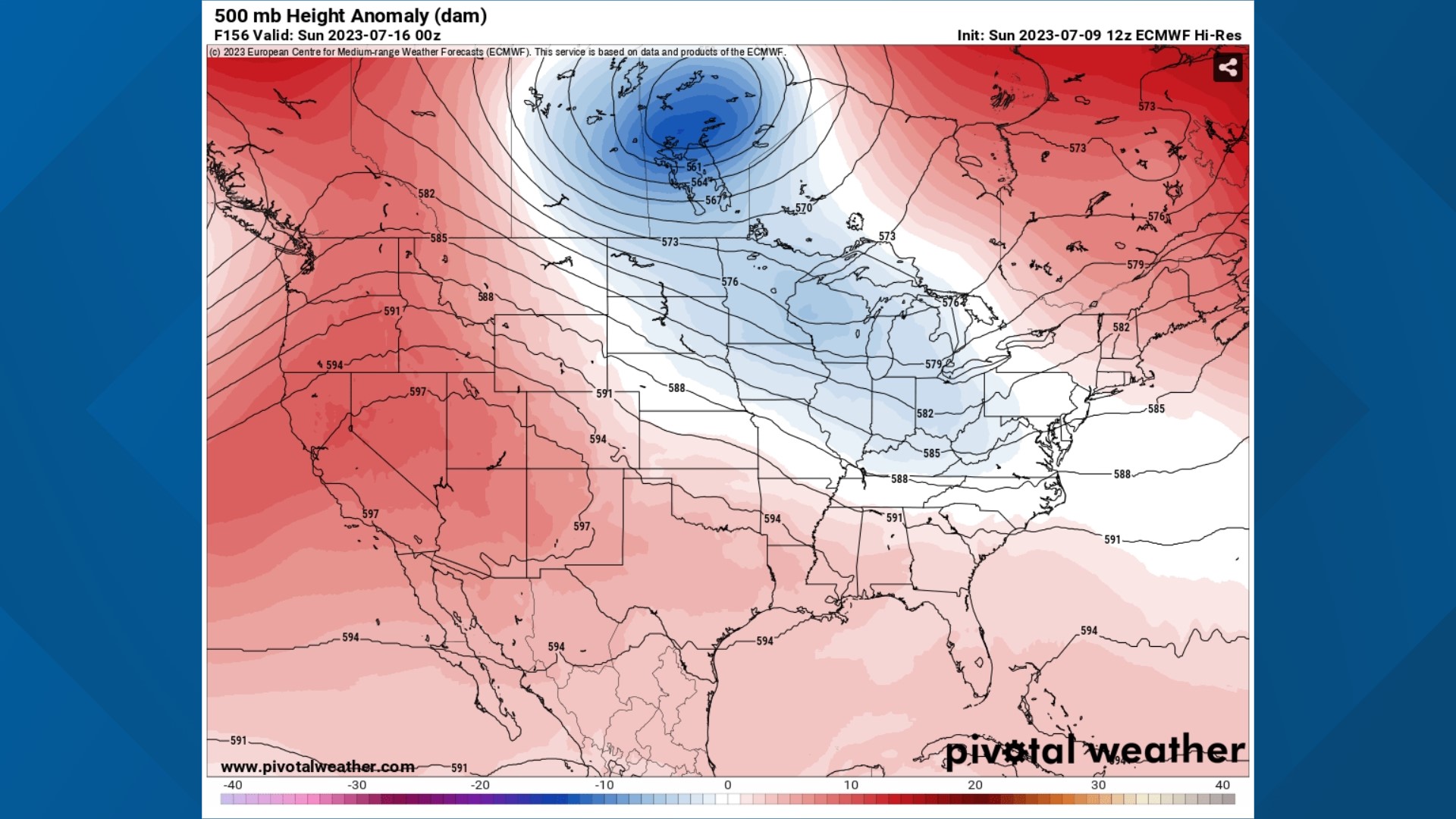 Temperatures to rise well above 100 by weekend due to strong high