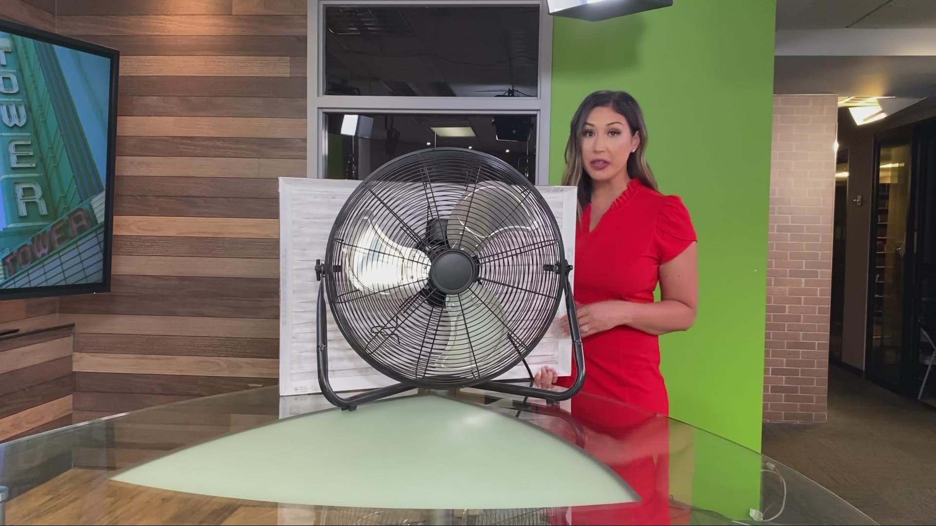 Meteorologist Carley Gomez explains how smoke from wildfires can affect air quality and shows you a money-saving way to create a DIY air filter.