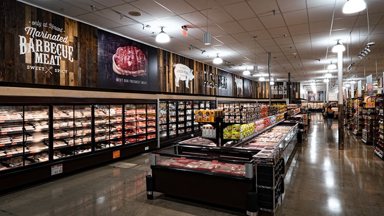 The well-known H Mart market launches its first outlet in.