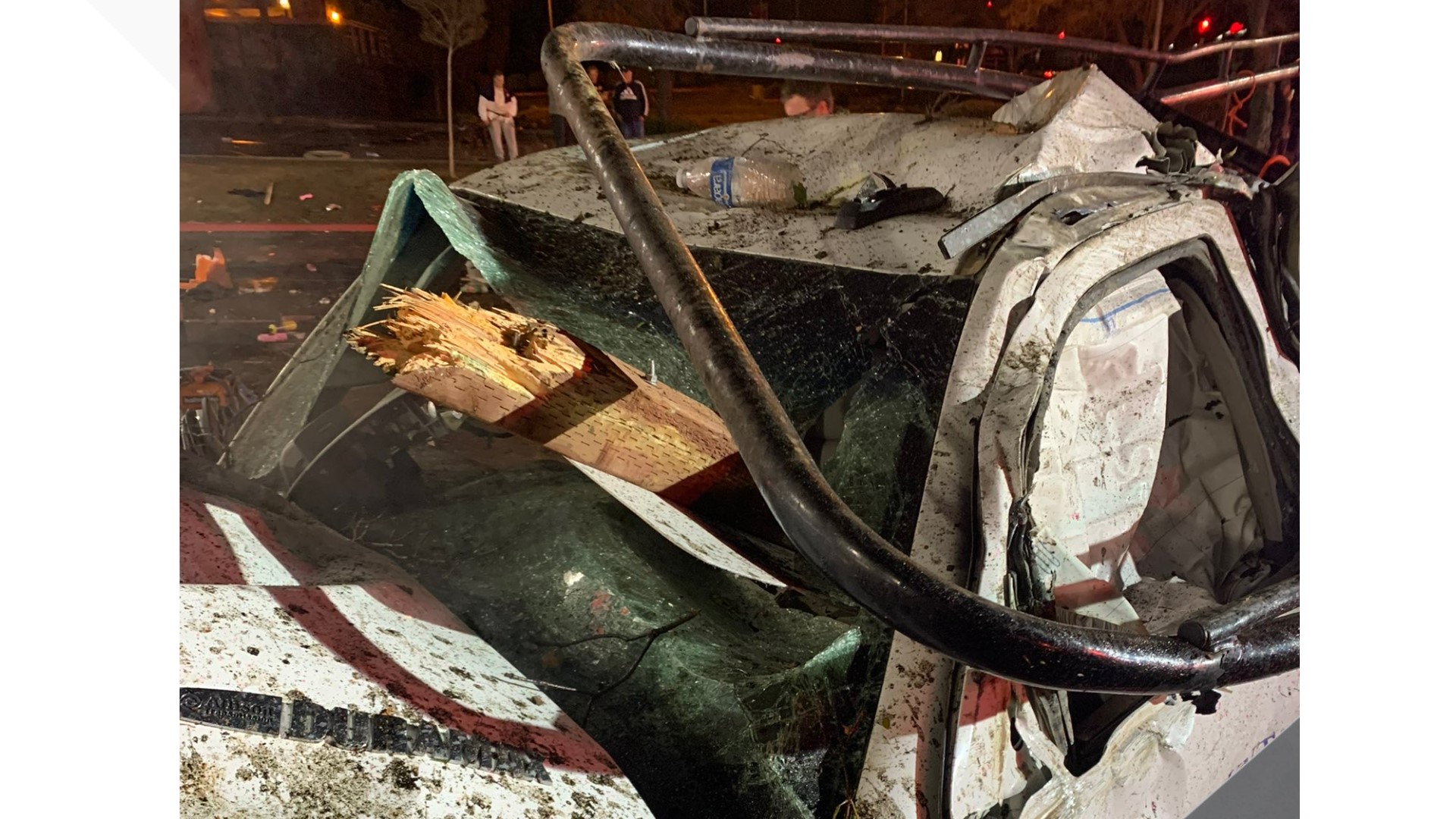 1 person injured in singlevehicle crash in Carmichael