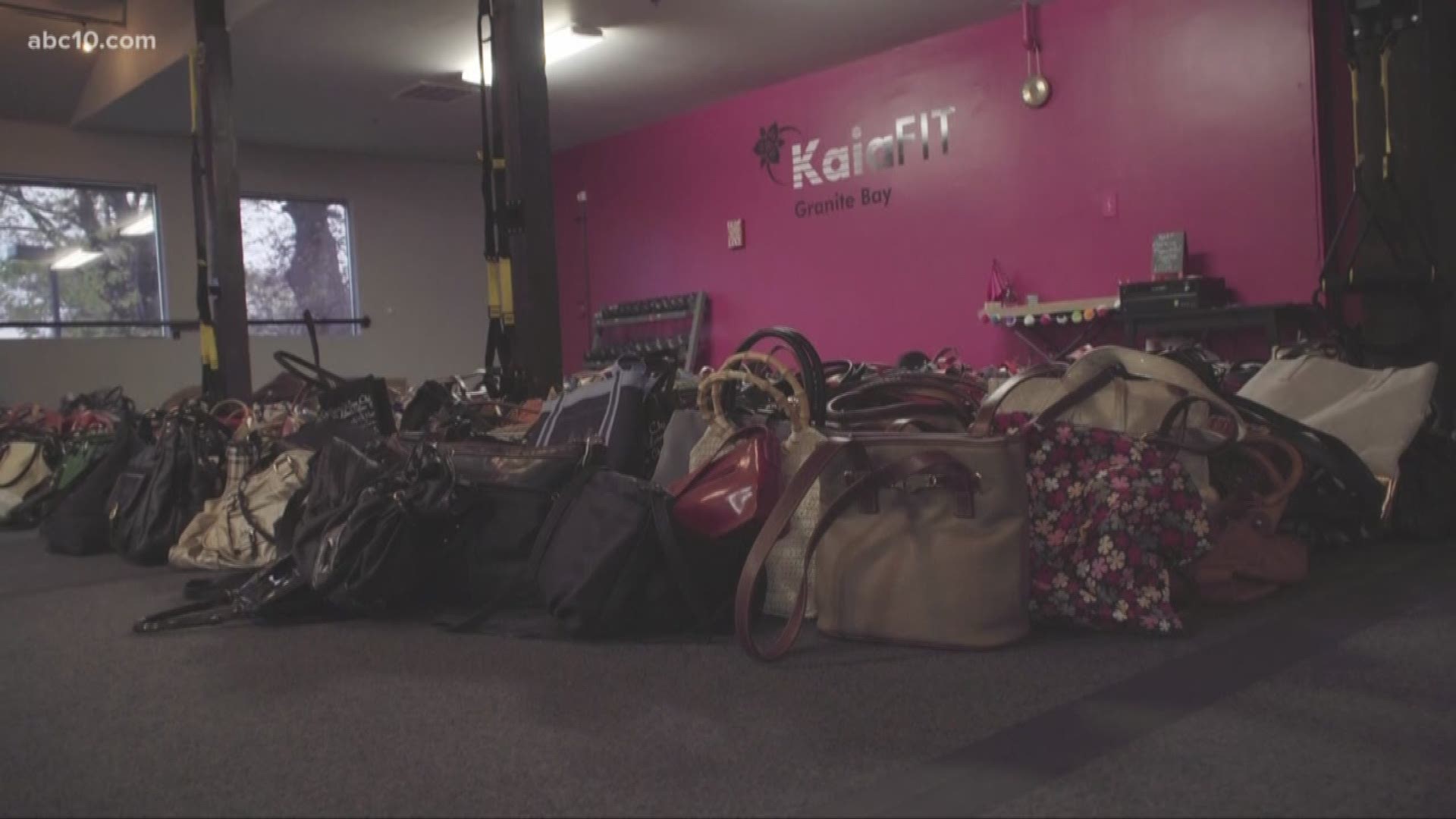 Julie Nakayama got the idea of collecting purses for others four years ago after seeing a post on Facebook encouraging women to take unused purses and donate them to homeless women.