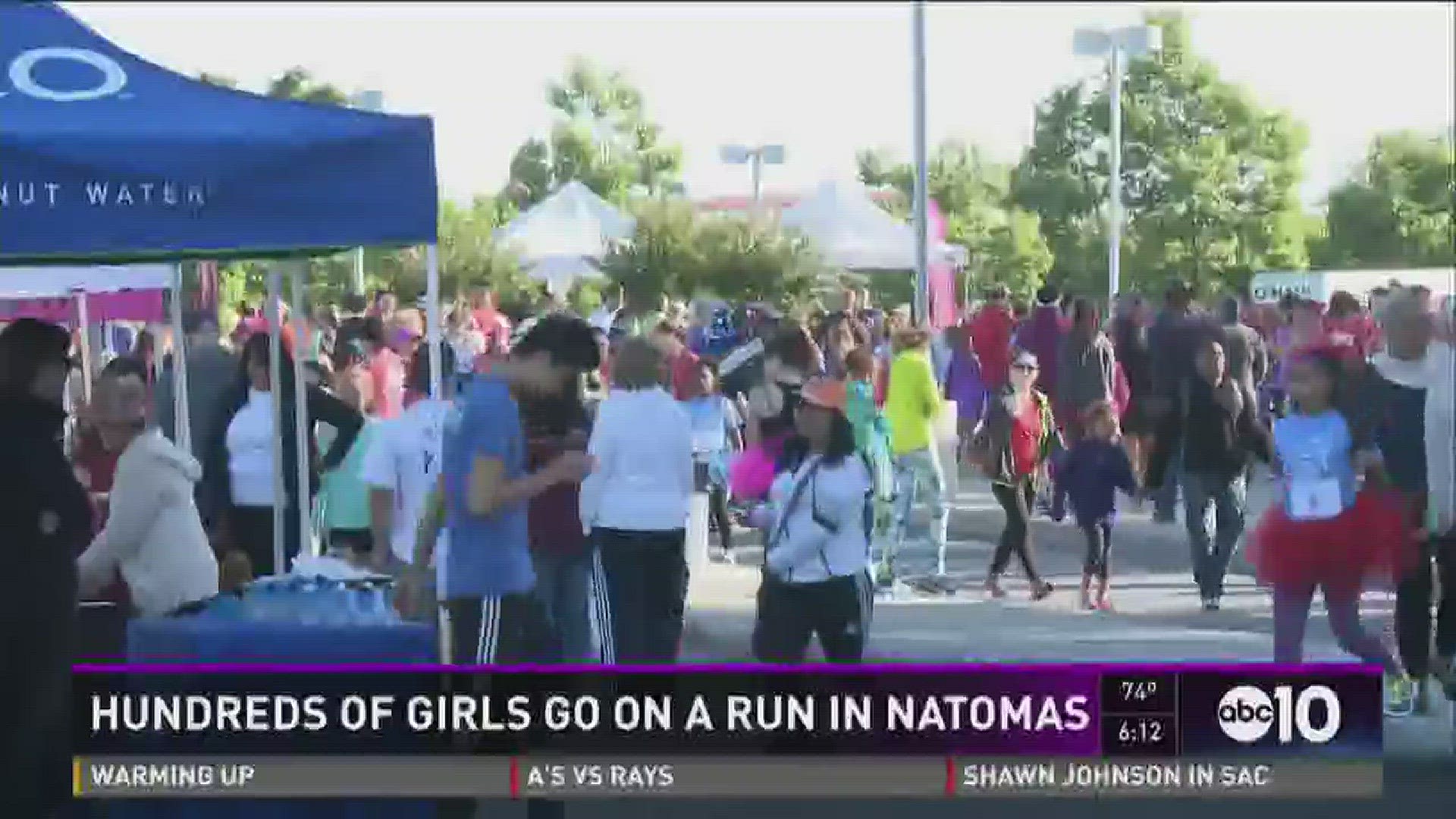 Girls go on run in Natomas to promote confidence and health. (May 14, 2016)