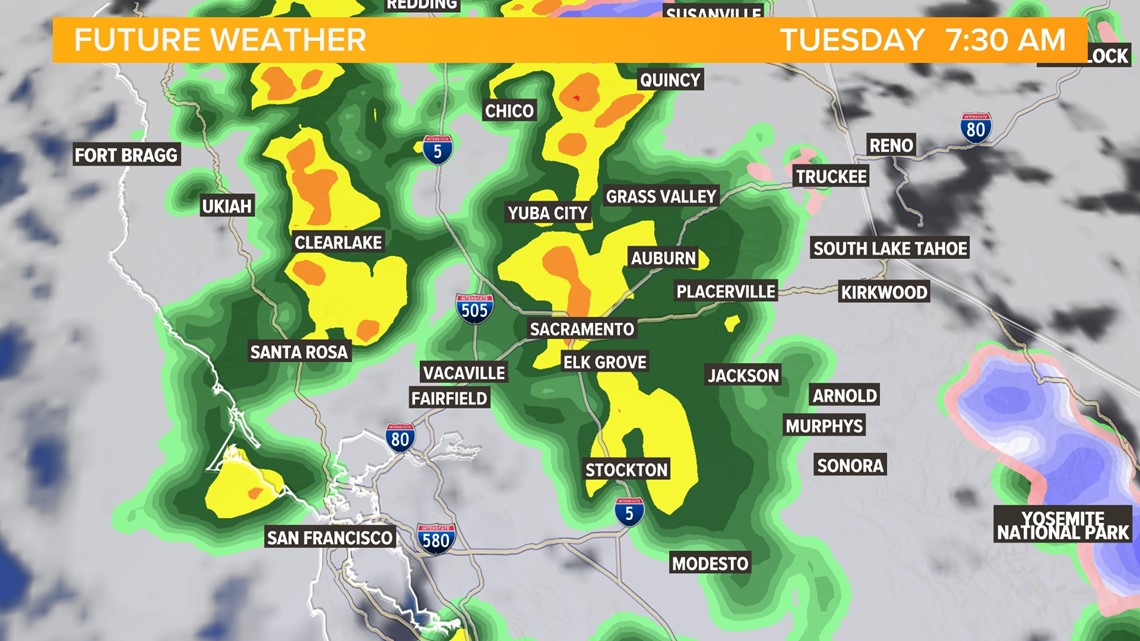 California Storm Latest: More rain on the way for the Sacramento