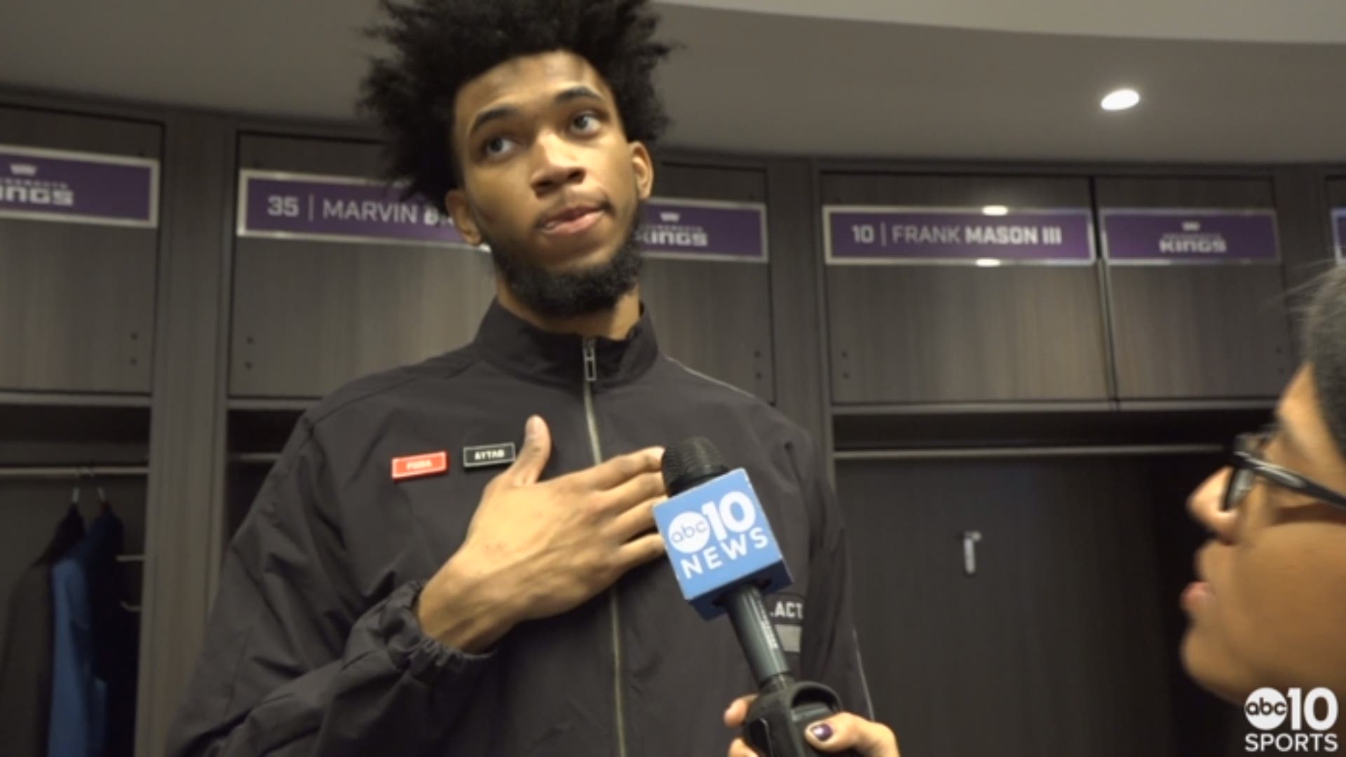 Kings rookie Marvin Bagley III talks about experiencing his first trade where he sees Justin Jackson, Iman Shumpert and Zach Randolph leave the team because of two trades executed by Sacramento on Wednesday.