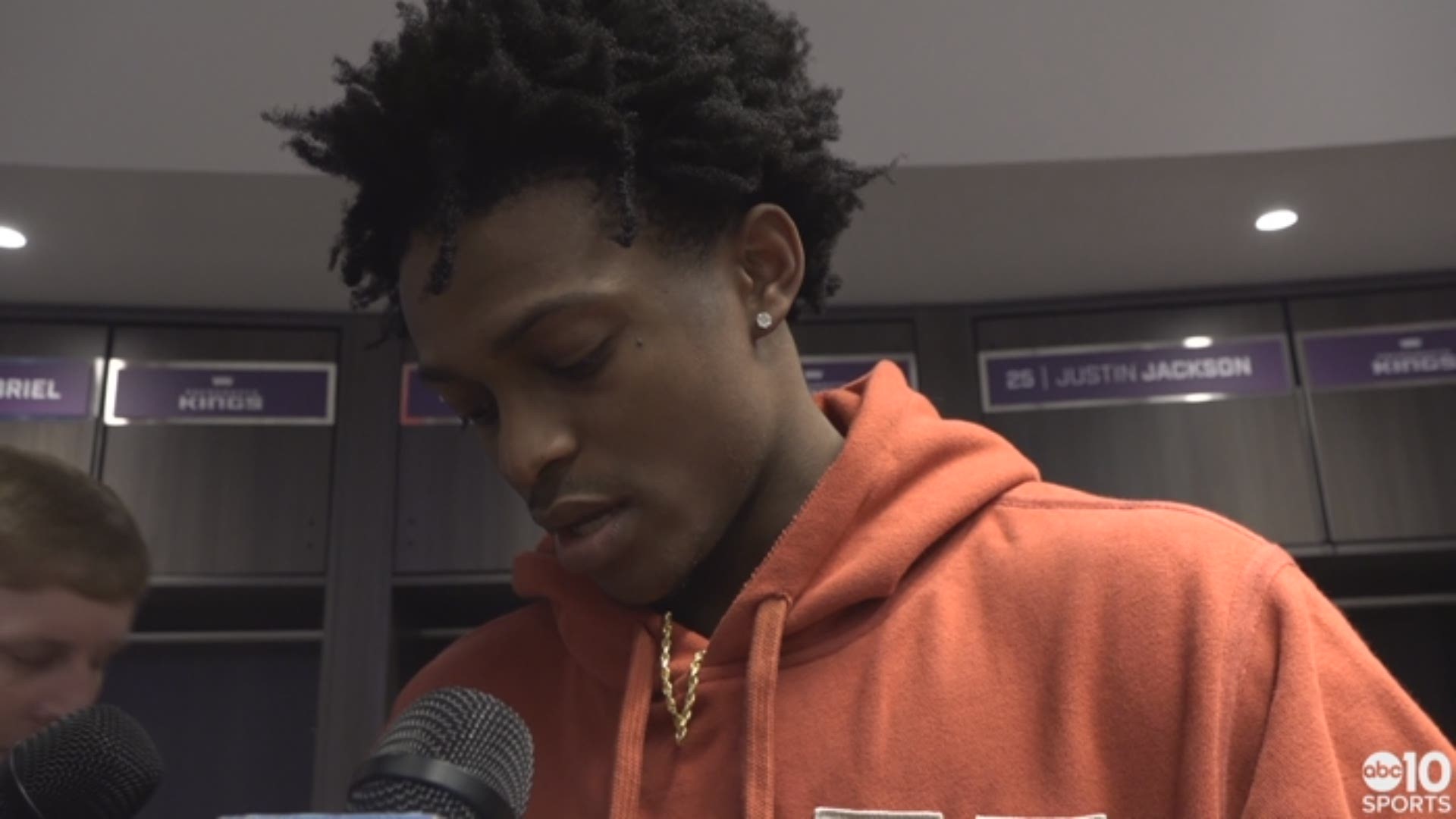 Kings point guard De'Aaron Fox talks about Sacramento's performance in Sunday's loss to the Utah Jazz, what made Ricky Rubio so impactful offensively in the first half and the upcoming days off before Thursday's game against the Clippers.