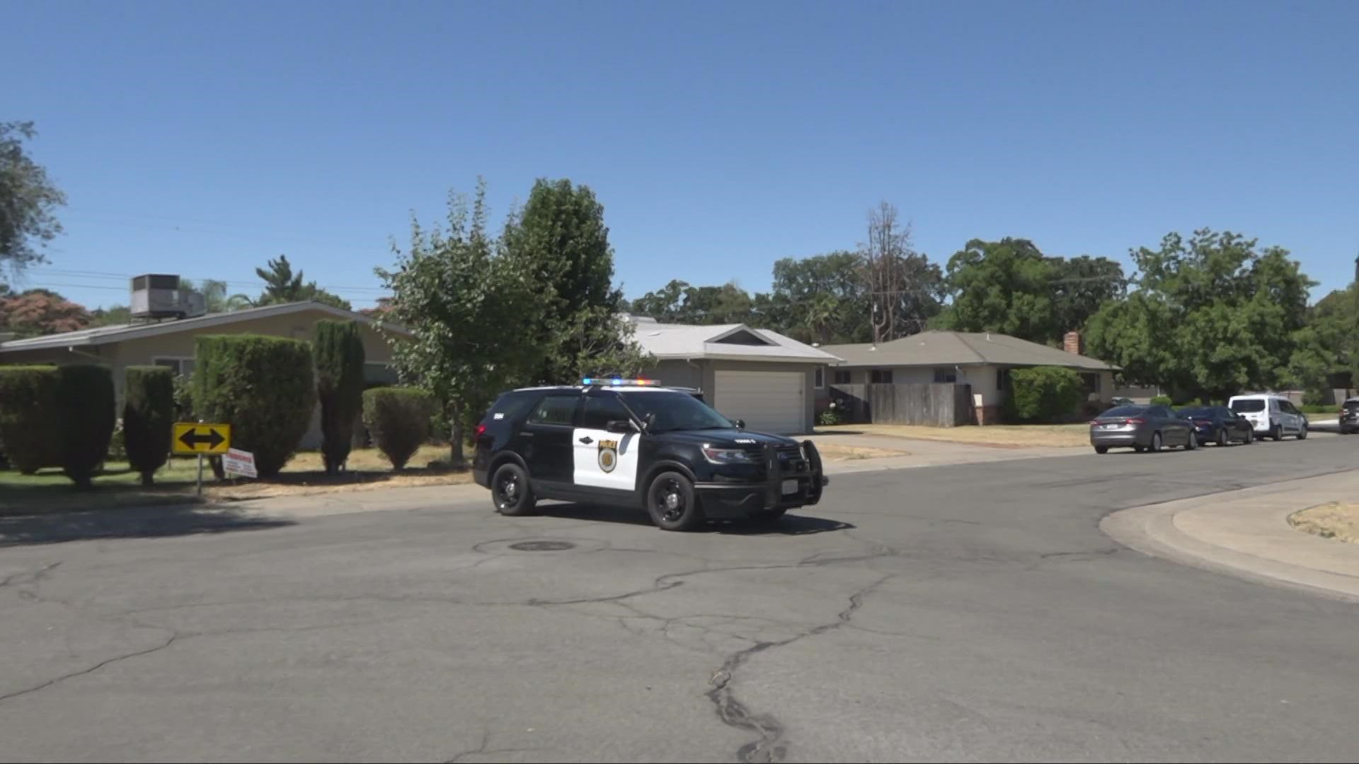 Neither the assault victim nor any police officers were injured in the deadly officer-involved shooting on Gilgunn Way, the Sacramento Police Department says.