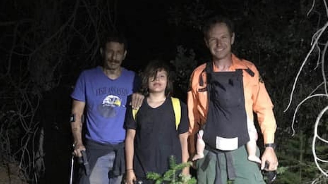 Family of four rescued after 3 days stranded in canyon | abc10.com