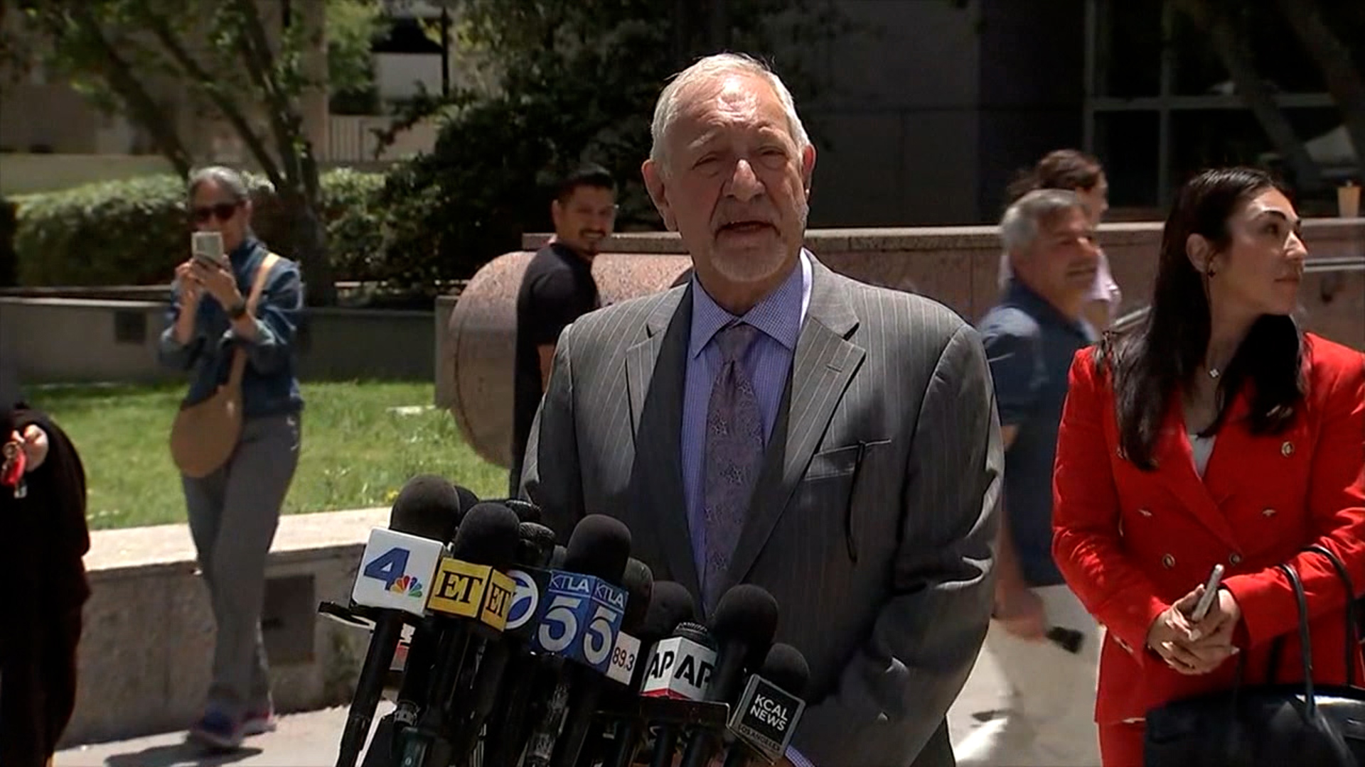 Menendez Brothers Latest Lawyer Mark Geragos speaks after judge