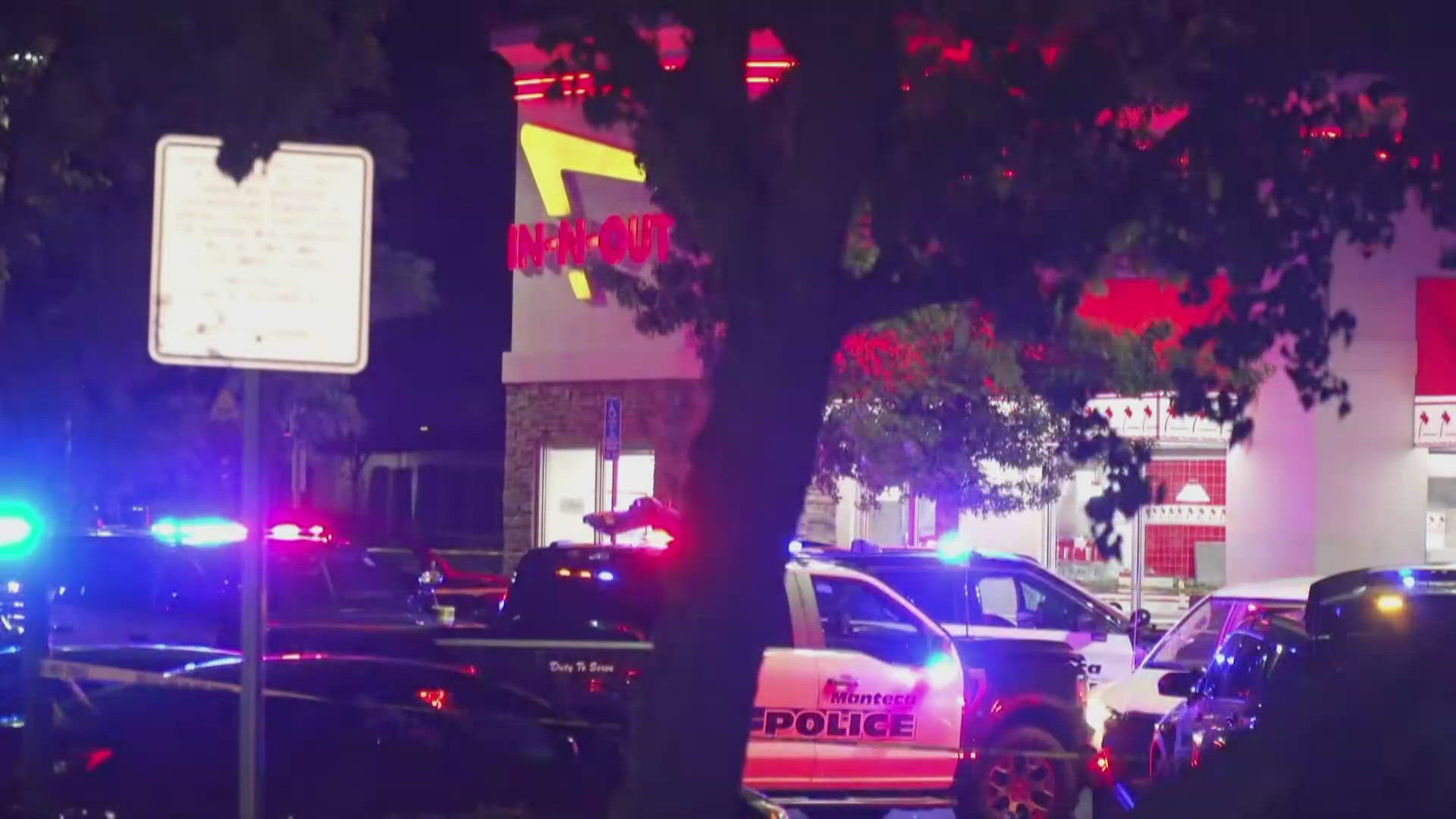 ​Officers fired their guns, and the suspect was taken to a nearby hospital. 