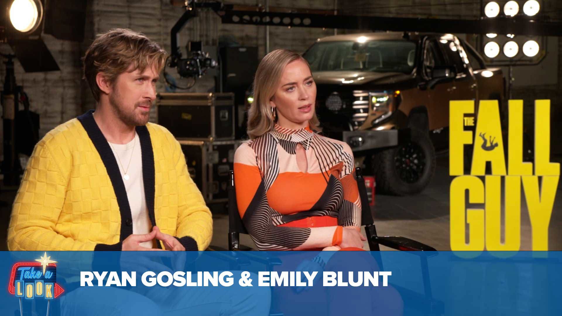 Ryan Gosling & Emily Blunt talk about the joys of making "The Fall Guy"