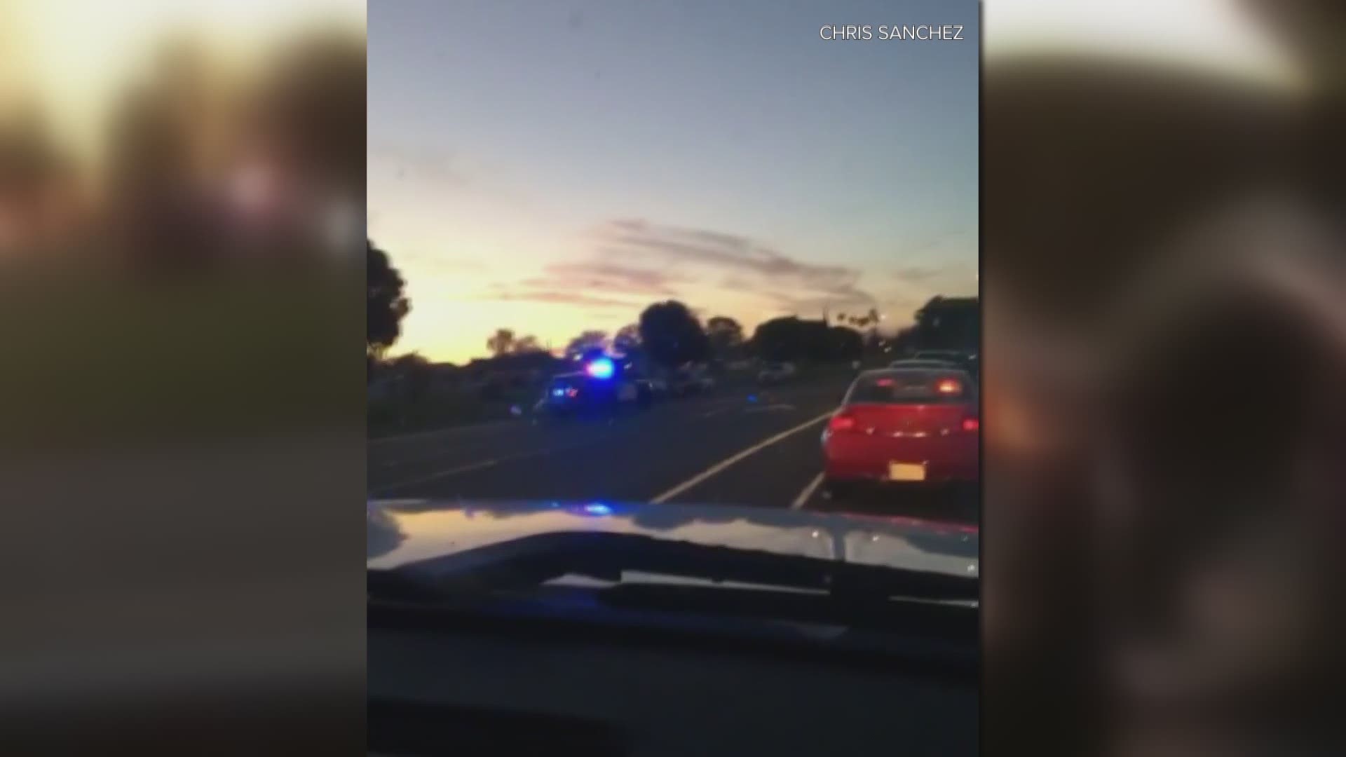 A concerned father captured video of a police chase through Meadowview park on Easter Sunday. Police were after a guy wanted for driving recklessly on a dirt bike.