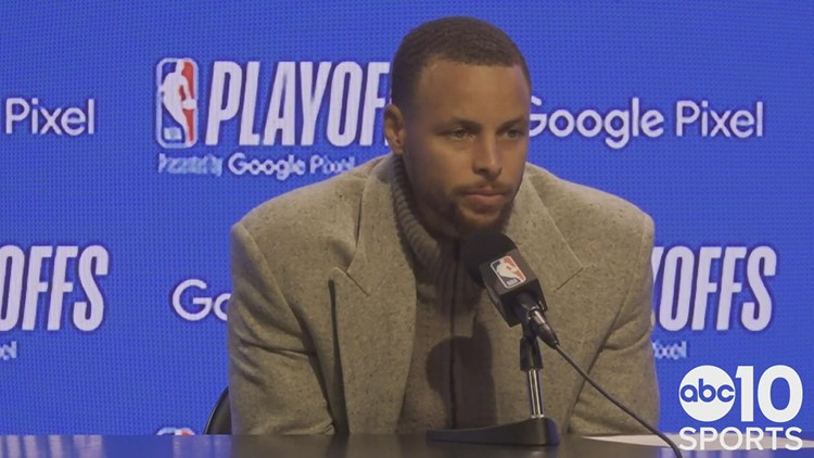 Stephen Curry on his 34-point night off the Warriors bench in Game 2 victory over the Nuggets