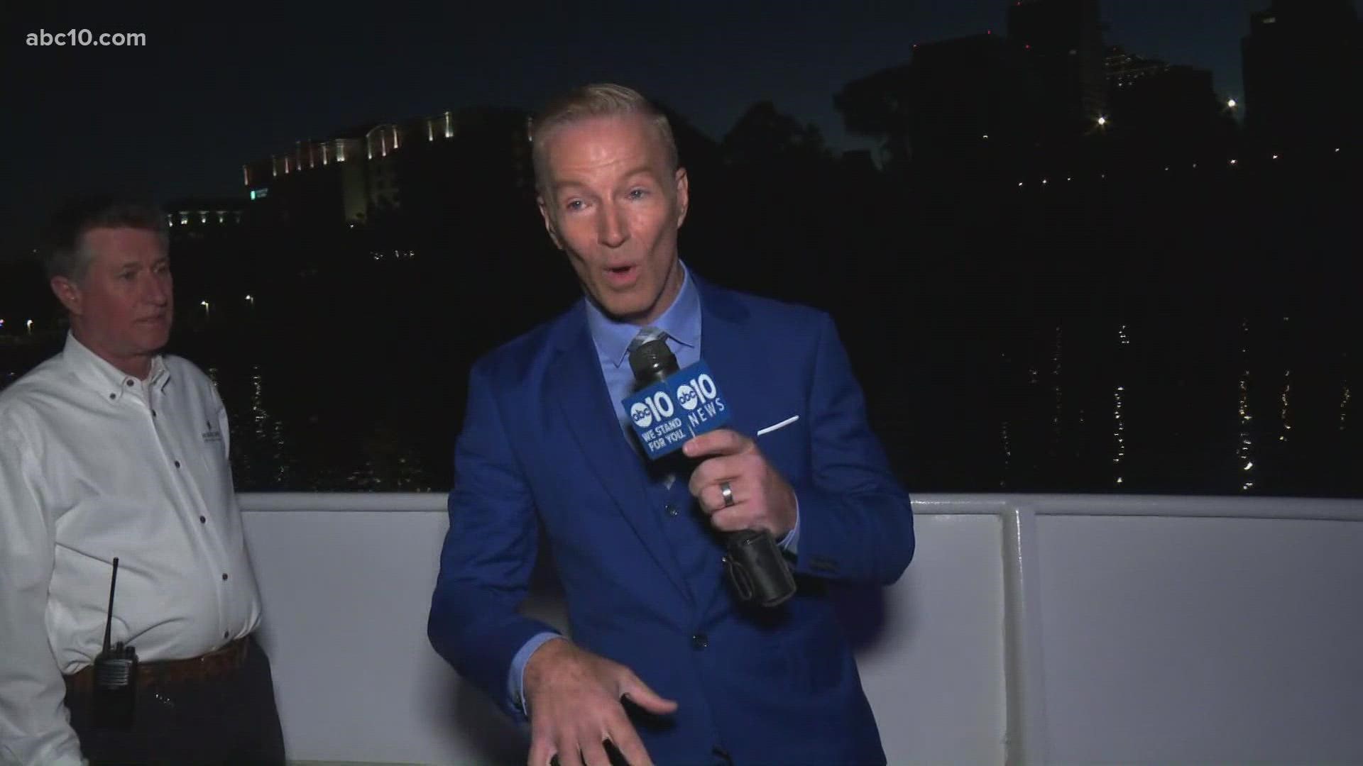 ABC10's Mark S. Allen is live on the Sacramento Waterfront, giving you a tour in a unique way.