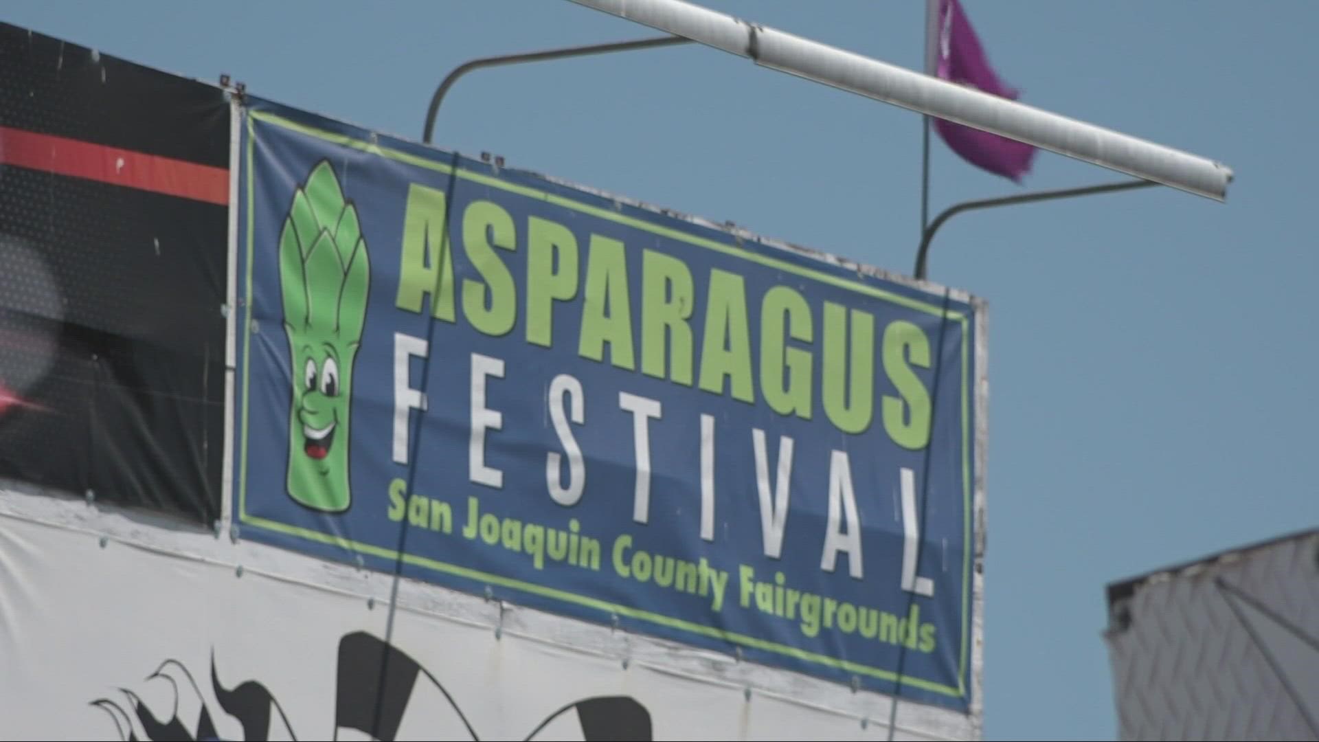 The San Joaquin County Asparagus Festival is back, returning to the San Joaquin County Fairgrounds for the first time since 2019.