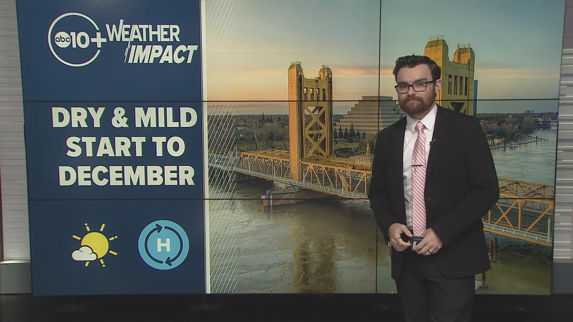 Clouds and maybe a quick sprinkle of rain on Sunday before a blocking high pressure builds in. Meteorologist Brenden Mincheff looks ahead at December.