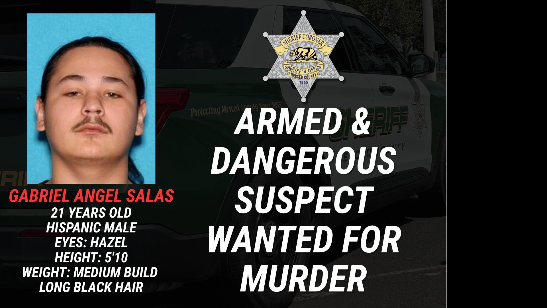 Wanted murder suspect believed to be in West Sacramento area, Merced County sheriff says