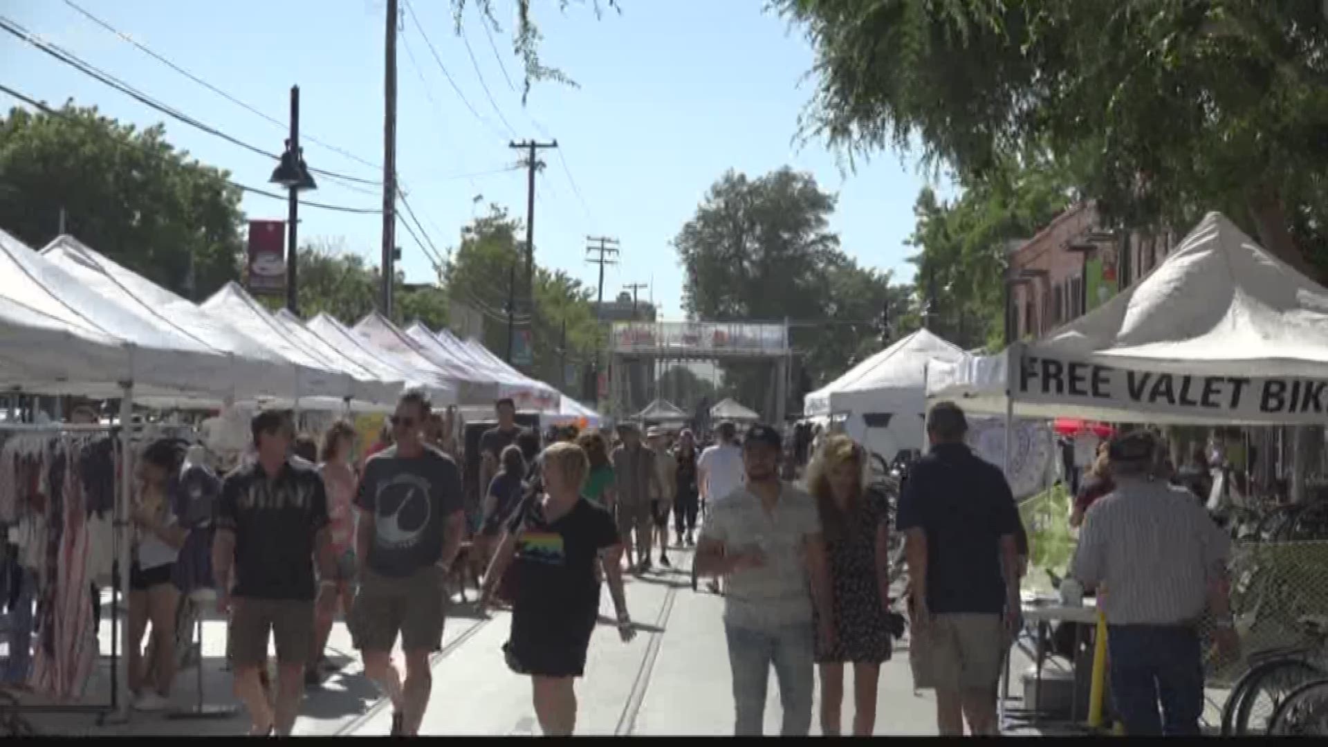 Thousands attended the grand reopening of the R Street corridor on Saturday, June 16.