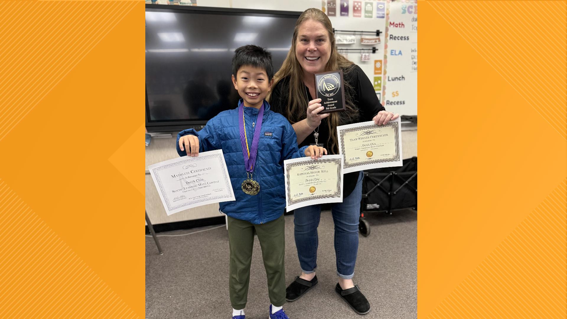 'Math is for everyone': One student’s big idea adds up to national math ...