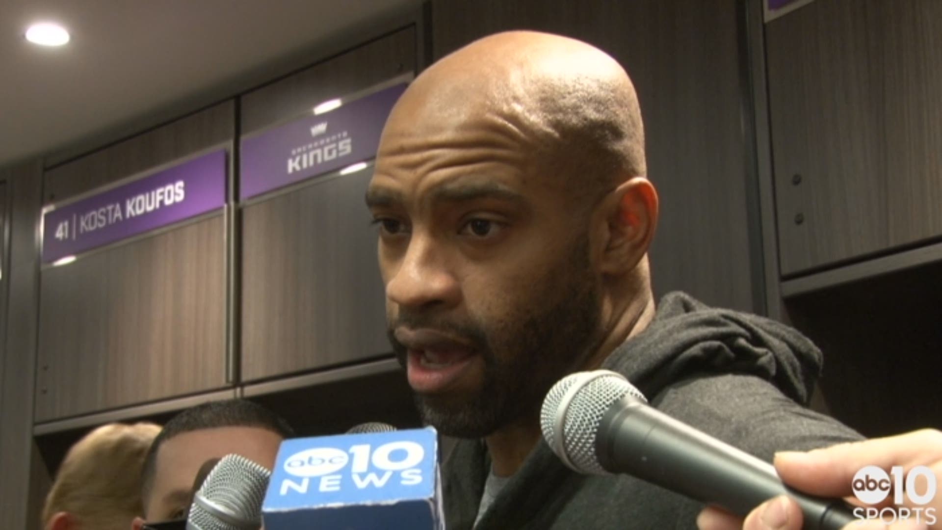 Vince Carter talks about Wednesday's victory over the Cavaliers where he scored a team-high 24 points for the Kings. who defeated Cleveland in Sacramento 109-95.