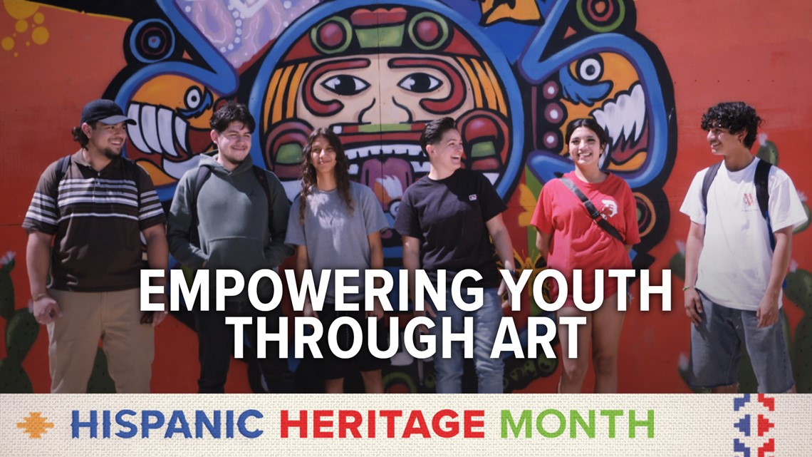 Building pride  Woodland artist using art to empower youth and explore  Chicano identity, history