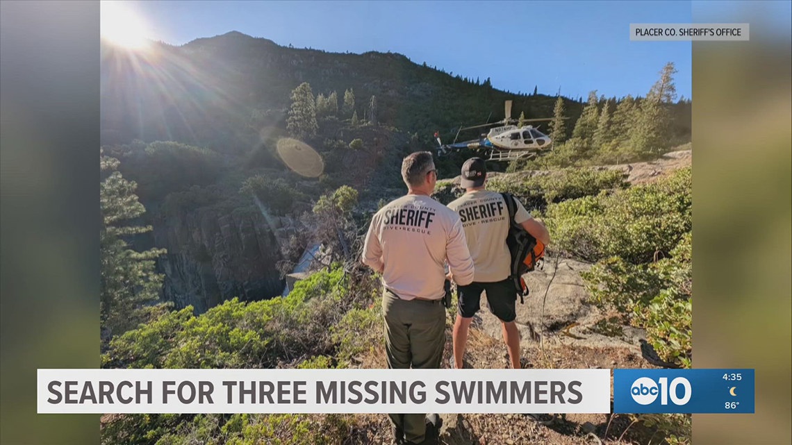 Bodies of 3 hikers recovered days after they went underwater in Soda Springs – ABC10