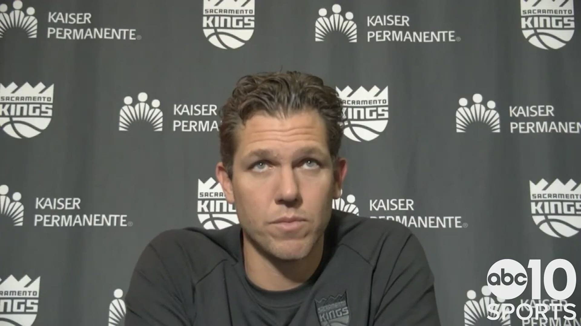 After a season finale loss to the Jazz on Sunday, Kings coach Luke Walton on the season's highs and lows, and says he's optimistic about his future in Sacramento.