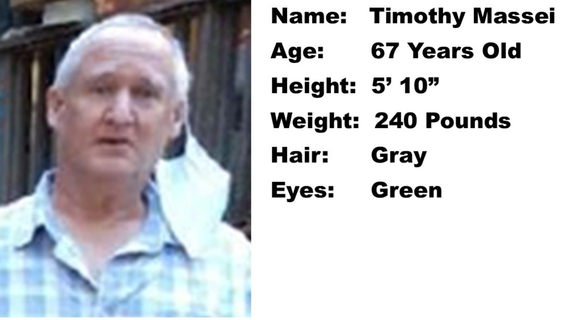 Timothy Massei: At-risk senior missing in Placer County - Vimarsana News