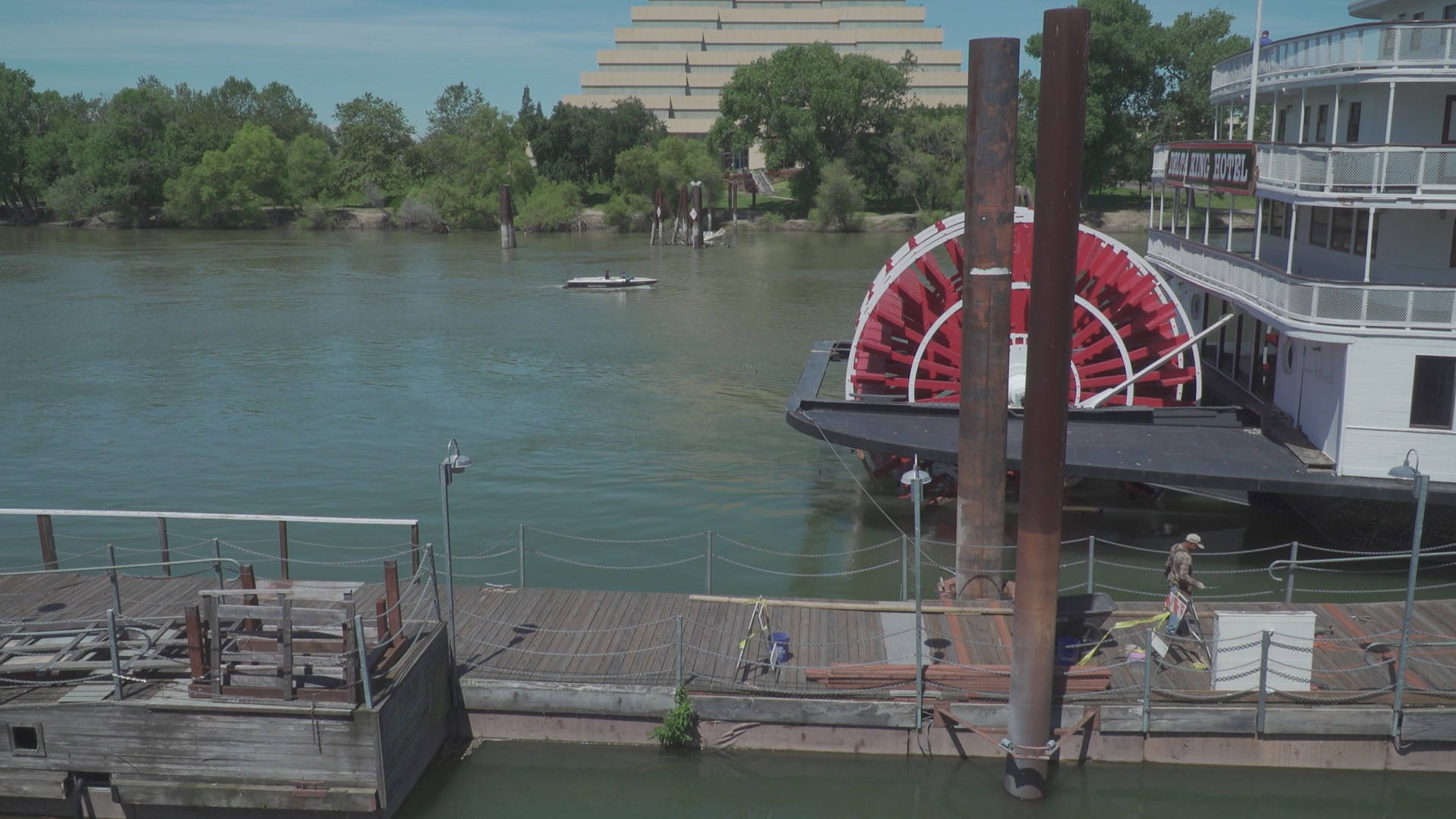 Sacramento and West Sacramento city leaders are asking for the community's help in naming the docks on both sides of the river.