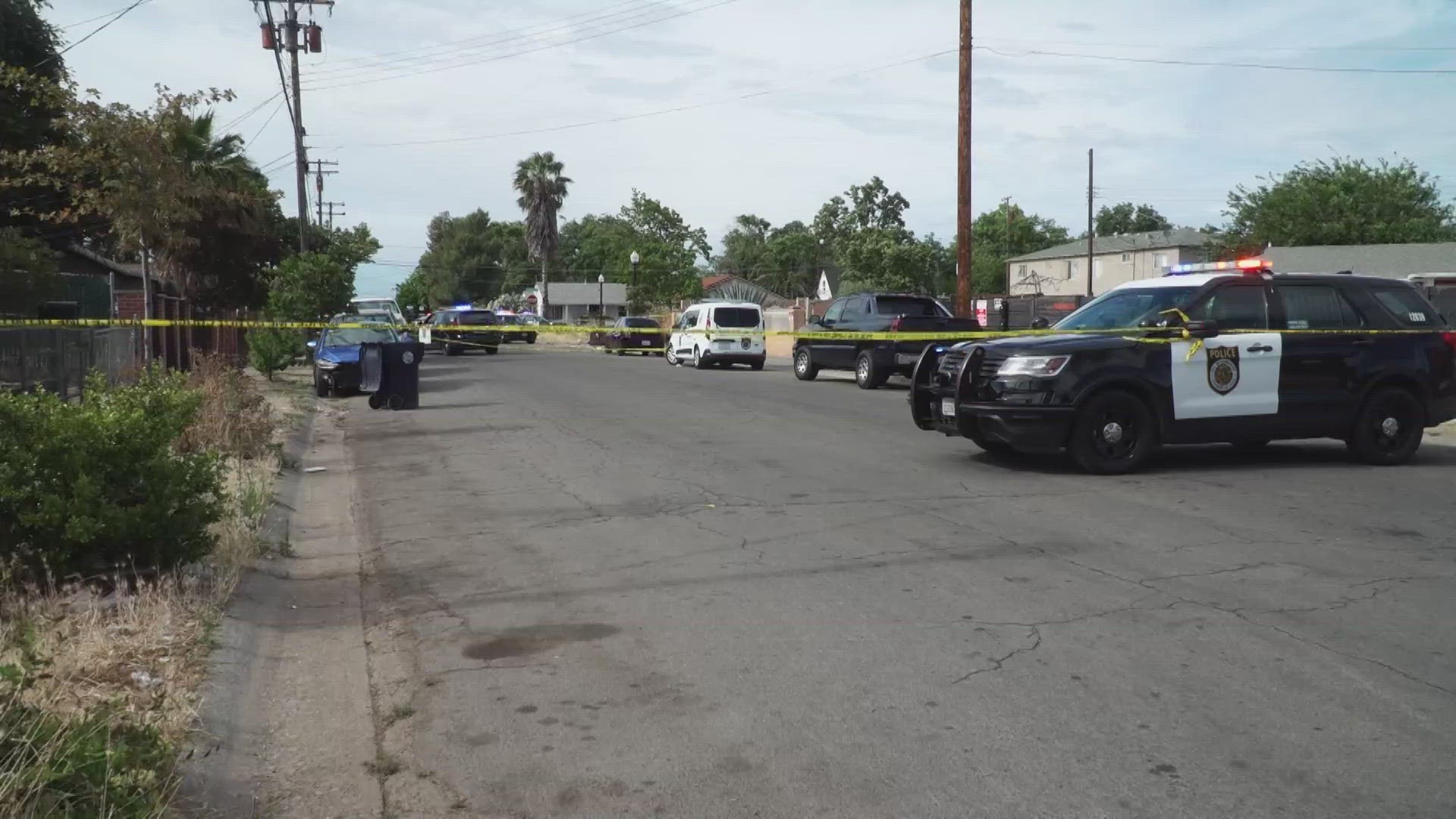 Sacramento Police launched a shooting investigation after two people were killed in north Sacramento.