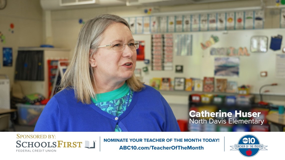 July 2023: ABC10's Teacher of the Month Cathryn Huser | abc10.com