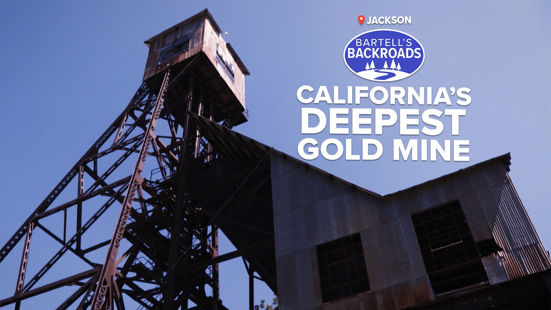 There's nowhere to go but down. At over a mile deep, the Kennedy Gold Mine is one of California's richest and deepest gold mines.
