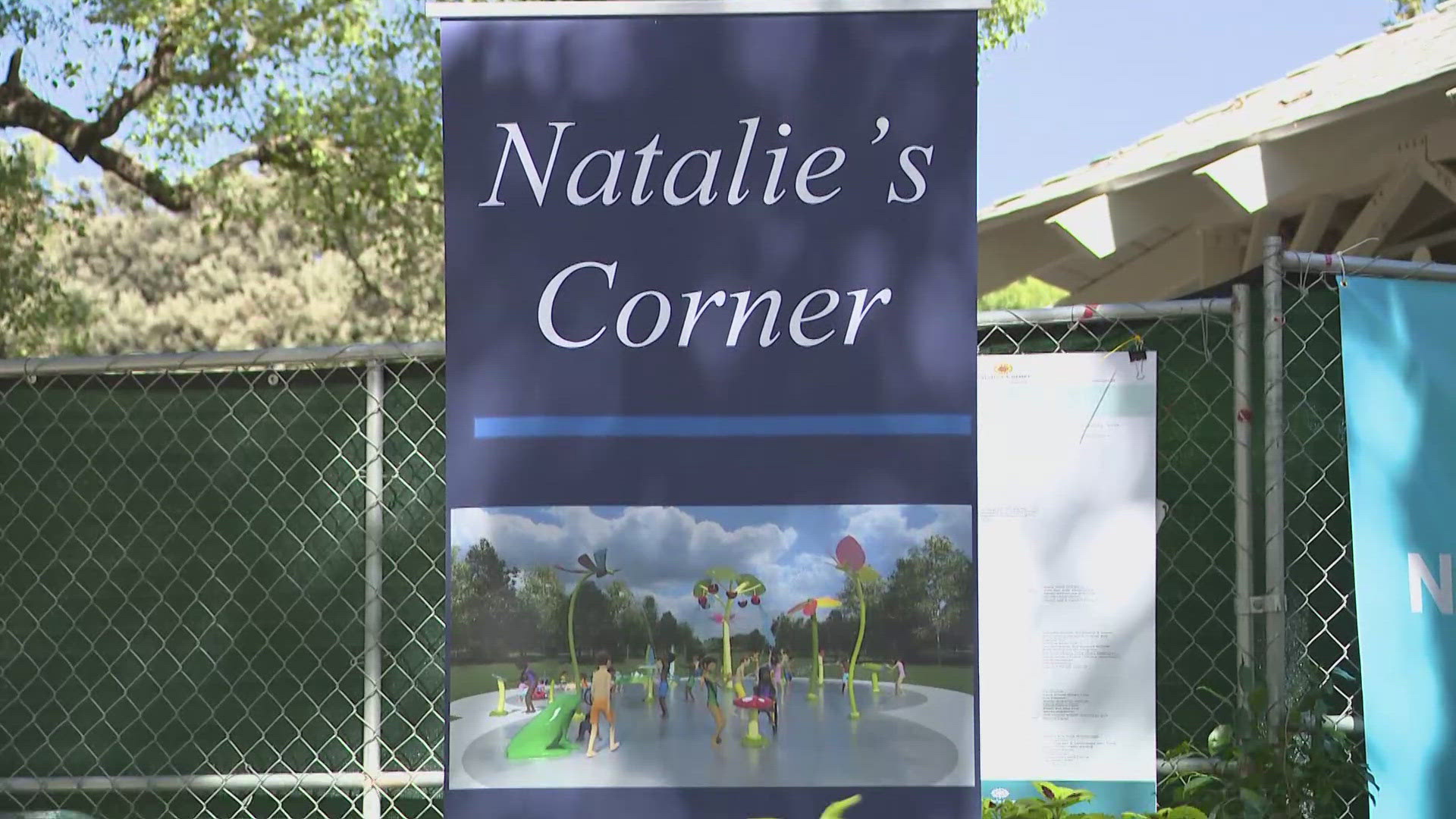 Central Park in downtown Davis will have a splash pad and other improvements, called Natalie's Corner, to honor police officer Natalie Corona. (From Sept. 14, 2024)