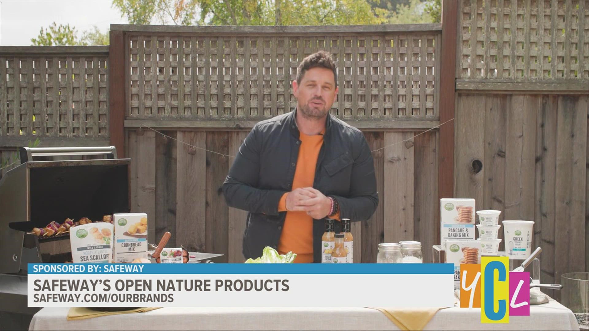 Former Top Chef contestant Ryan Scott shares delicious clean eats ideas for the campfire or a backyard BBQ! This segment sponsored by Safeway.