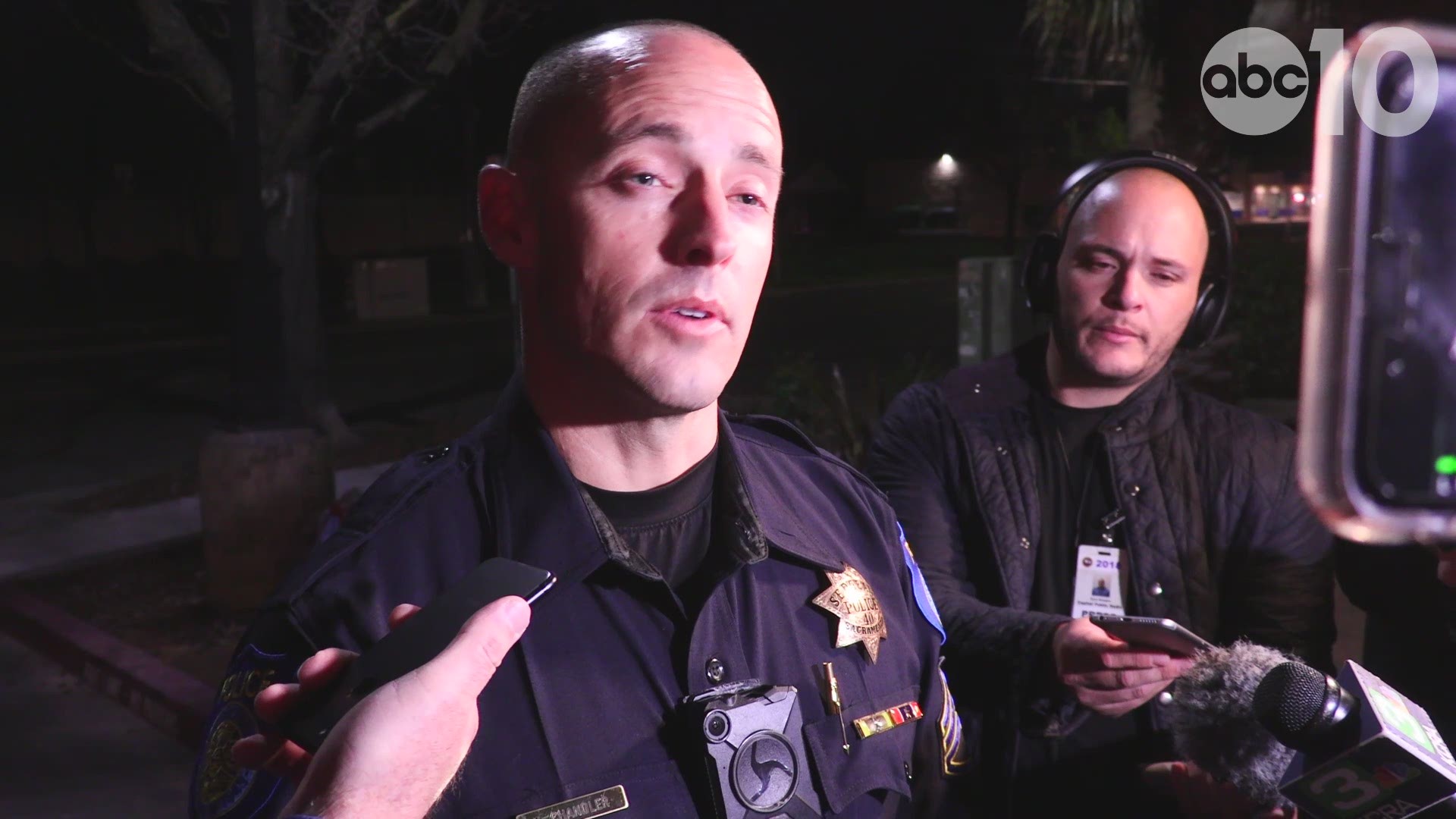 Sacramento Police Sgt. Vance Chandler said the protesters were arrested after officers asked them to disperse several times following reports of cars being keyed.