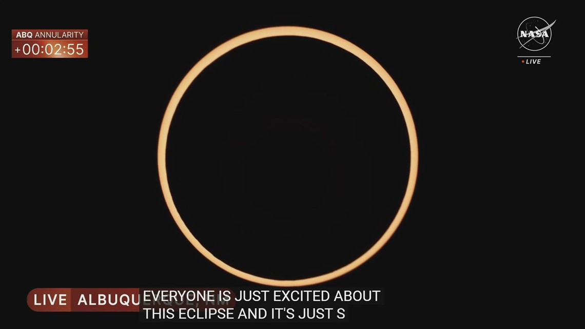 Ring of Fire solar eclipse video A view from NASA and across the