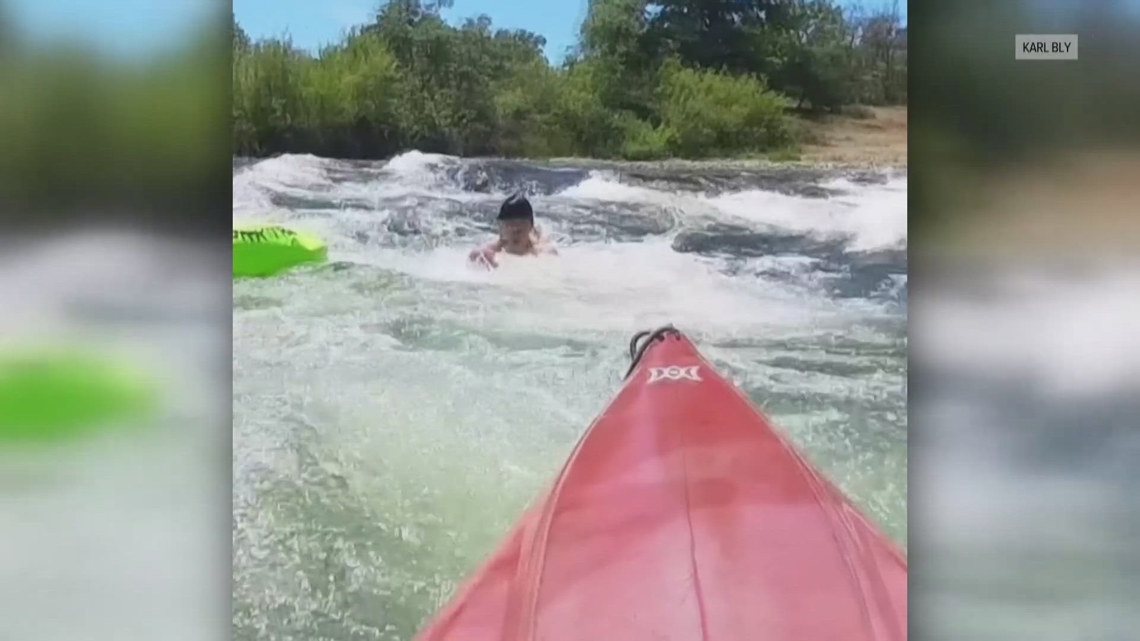 American River rescue: Rafter thrown from tube saved by kayaker Karl ...