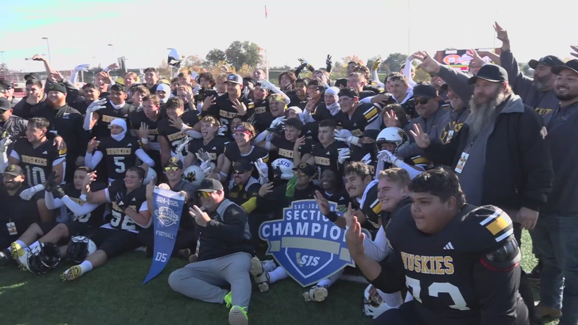 The Hughson Huskies will continue their undefeated season when they welcome St. Vincent De Paul for the CIF NorCal Regional finals. 