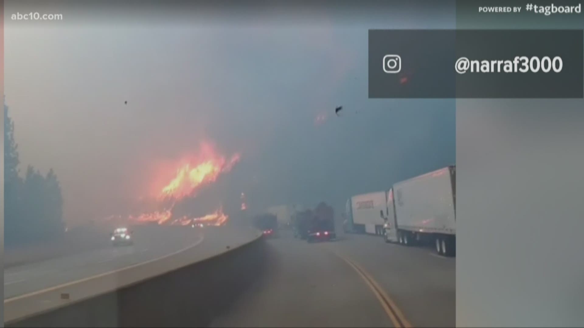 Remember the instagram video we shared of one woman describing the Delta Fire? Well, we've got some good news.